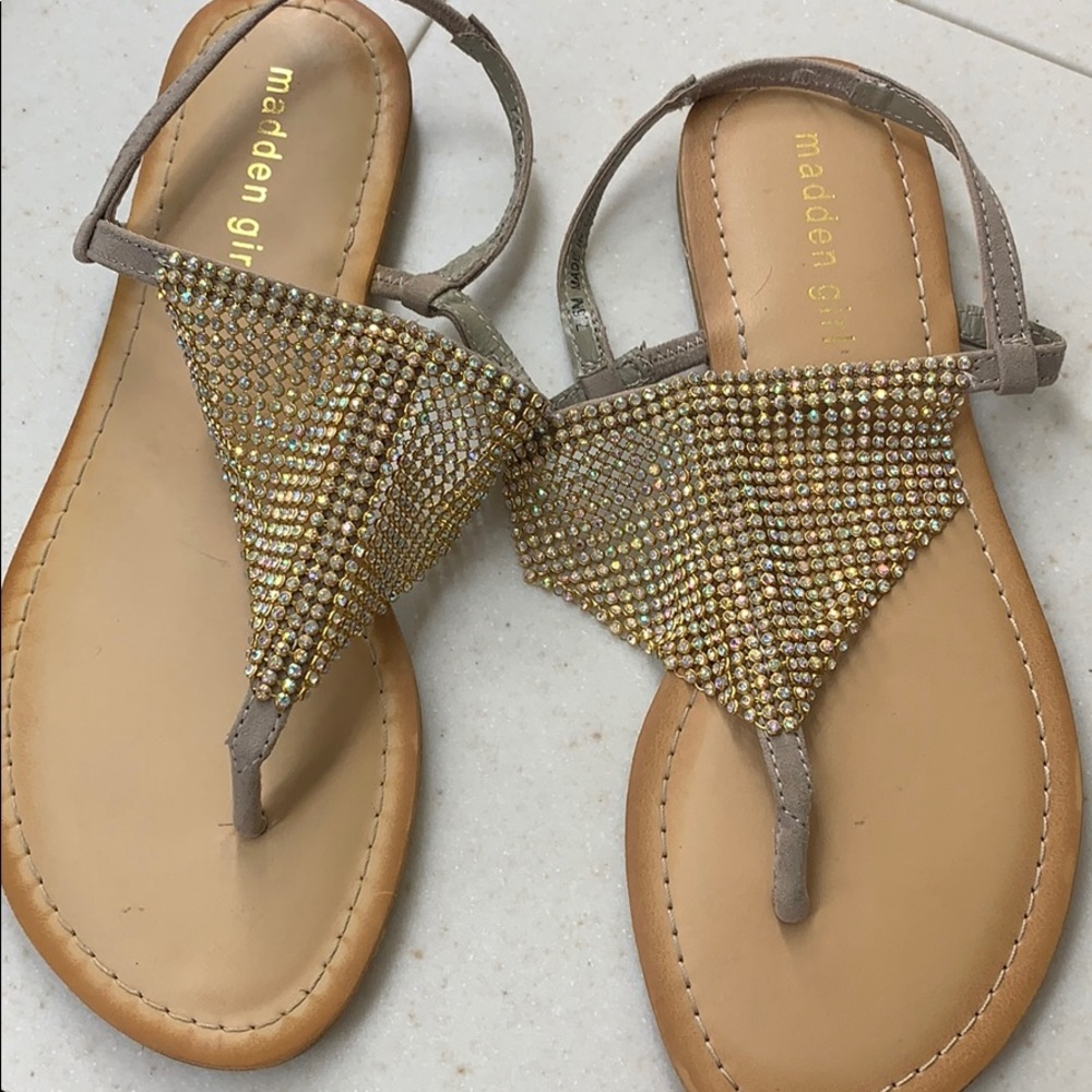 Brand new sparkling crystal sandals